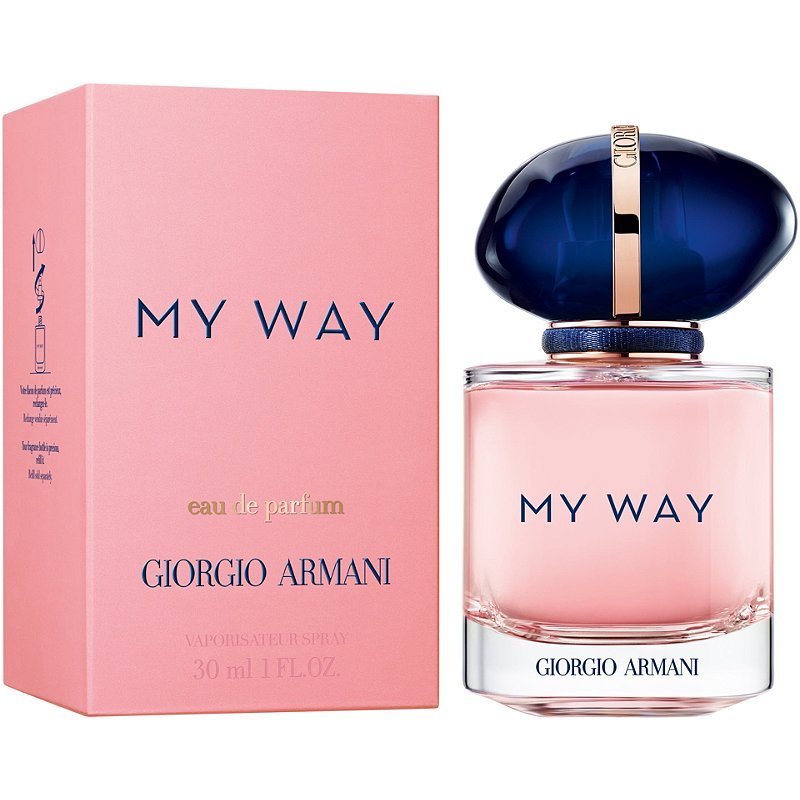 ARMANI 阿玛尼My Way 淡香精EDP 50ml精致清新淡雅白花香