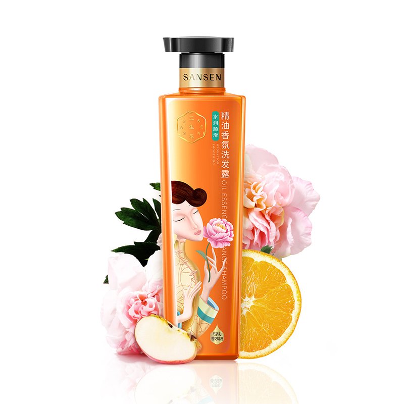 百雀羚(PECHOIN)三生花精油香氛洗发露(水润顺滑)500ml