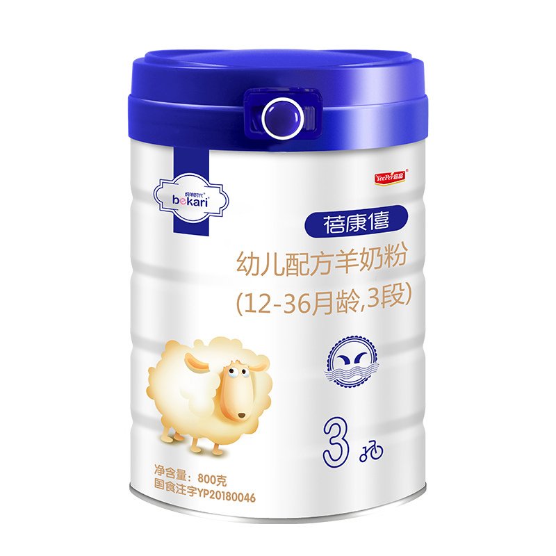 宜品蓓康僖bekari幼儿配方羊奶粉3段800g