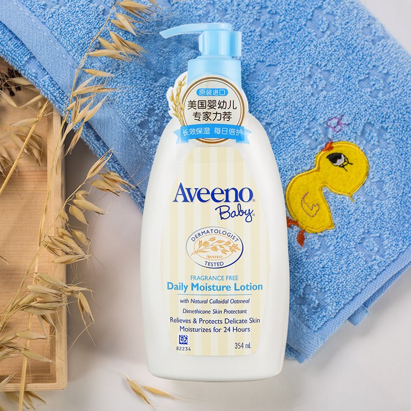 艾维诺(Aveeno) 婴儿每日倍护润肤乳（无香型） 354ml