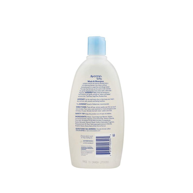 Aveeno Baby 美国 艾维诺 婴儿燕麦无泪2合1洗发沐浴露 532ml