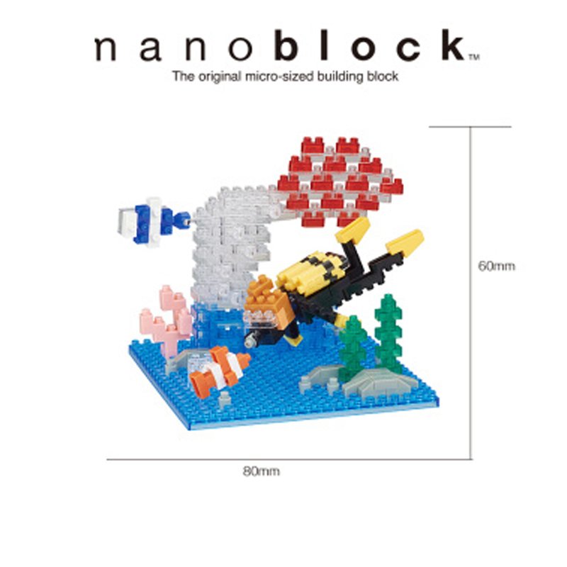 nanoblock-潜水探险