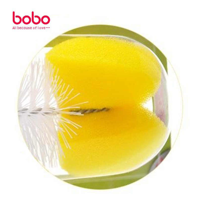 BOBO尼龙奶瓶刷/奶嘴刷 婴儿奶瓶清洁刷BS206