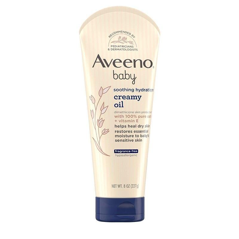 AVEENO/艾维诺 婴儿燕麦保湿润肤乳霜 深蓝 227g