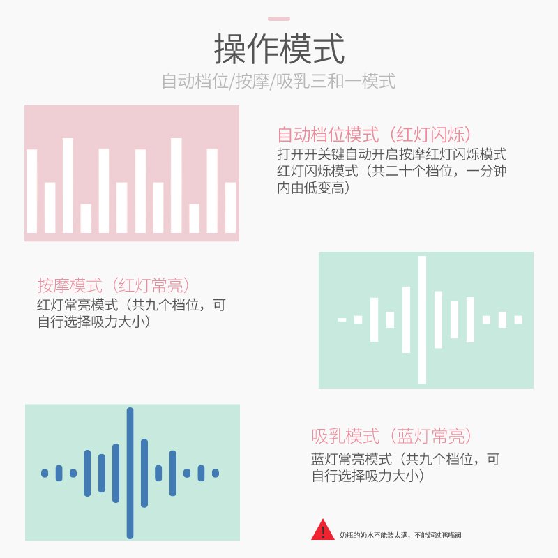 小壮熊电动吸奶器自动挤奶器吸乳器孕产妇吸力大拔奶器非手动静音KH-5018