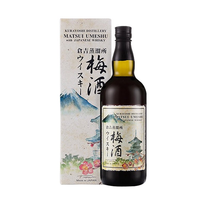 宝树行 松井梅酒混合威士忌配制酒700ml 日本原装进口洋酒