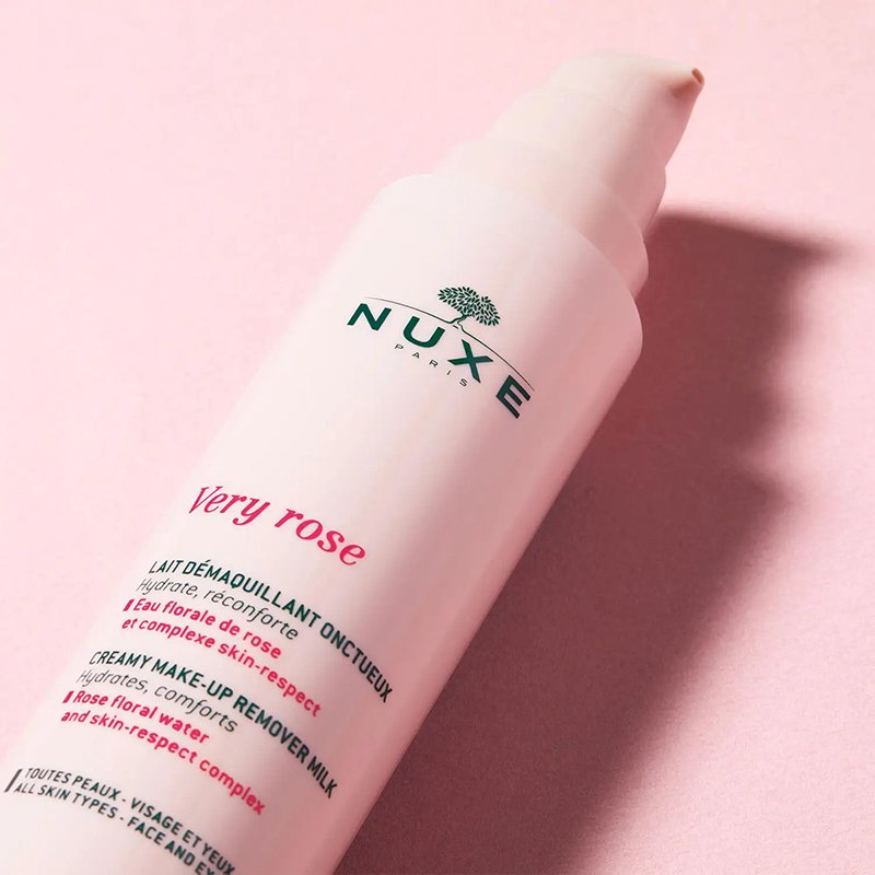 Nuxe欧树玫瑰舒柔洁颜卸妆乳200ml