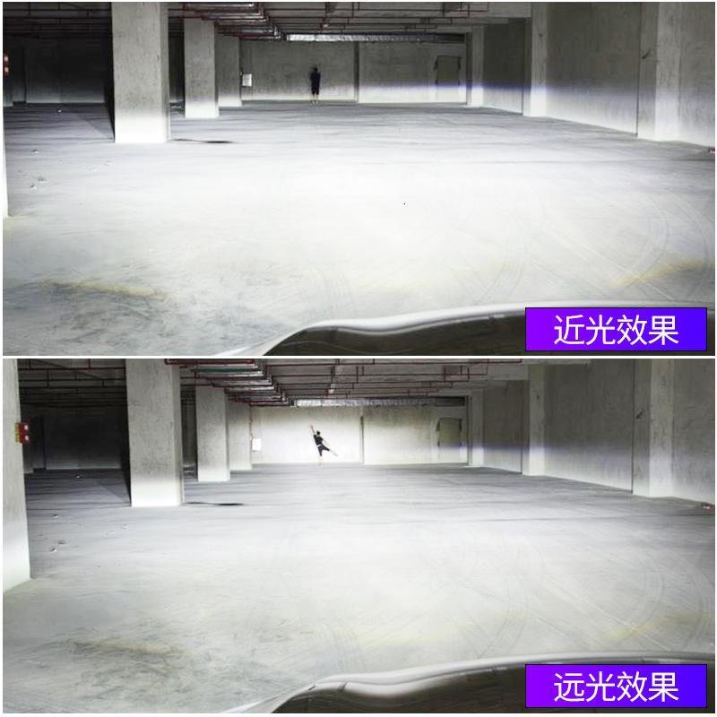 本田08 09 10 11 13 14年款二代3代飞度改装前大灯远光灯近光灯泡 100W【极白光6000K】单只_114