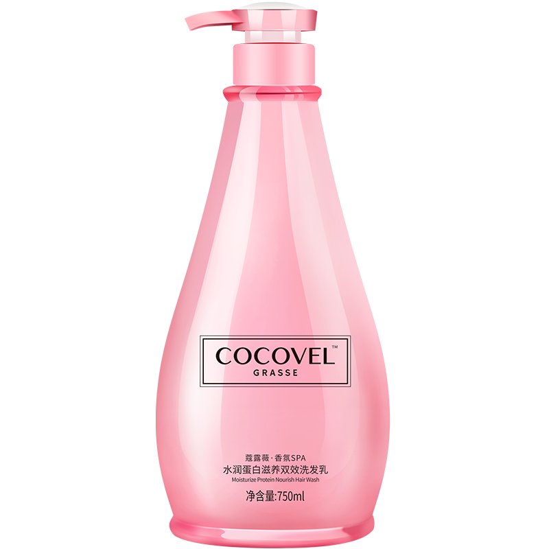 COCOVEL蔻露薇水润蛋白滋养双效洗发乳750ml