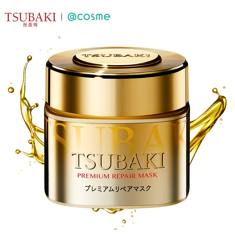 丝蓓绮（TSUBAKI）臻护多效修护发膜180g