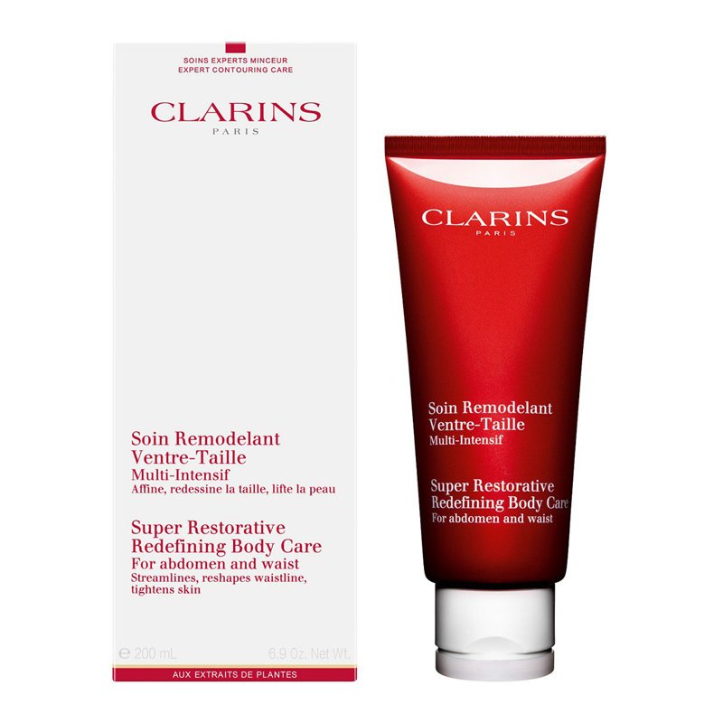 CLARINS娇韵诗 花样年华纤柔美腹霜 提拉紧致腹部重塑腰腹 200ml 法国原装进口