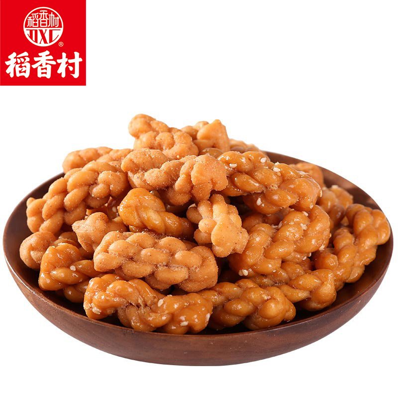 稻香村黑糖味88g小麻花特色小吃