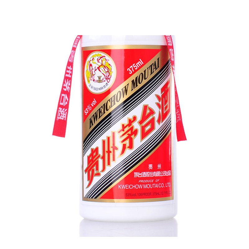 贵州茅台酒 53度飞天茅台 375ml 酱香型白酒 收藏酒