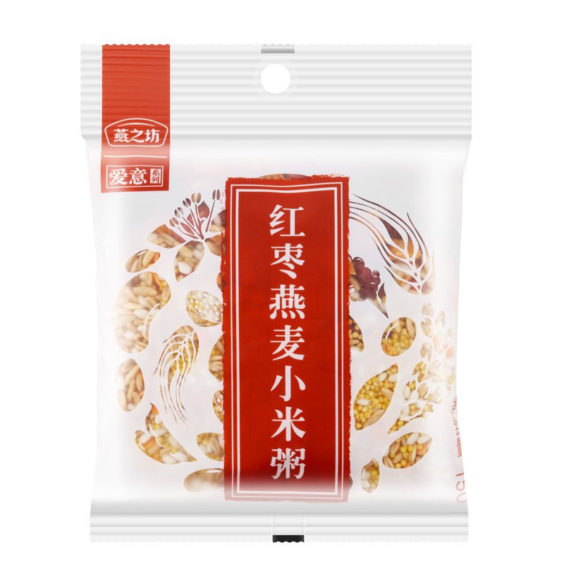 【任选8包】燕之坊五谷杂粮红枣燕麦小米粥150g