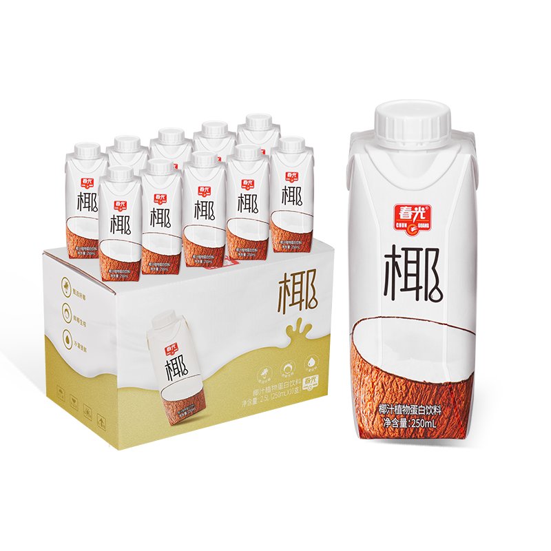 春光椰汁植物蛋白饮料250ml