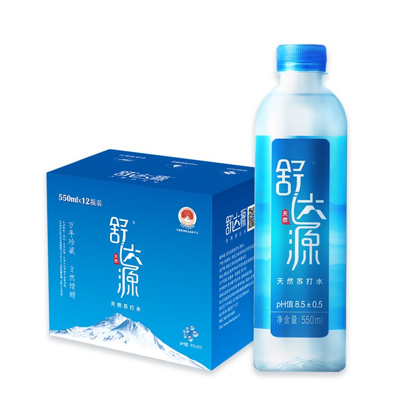 舒达源天然苏打水550ml*12