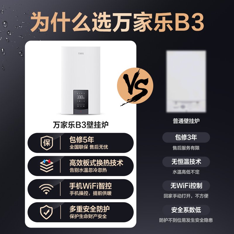 万家乐L1PB20-18B3 壁挂炉