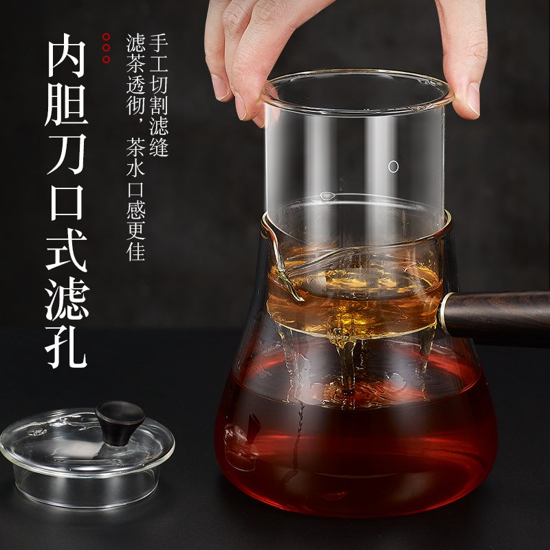 金杞（JINQI）GL01-02M小型电陶炉茶炉电陶茶炉蒸汽煮茶器套装+侧把壶