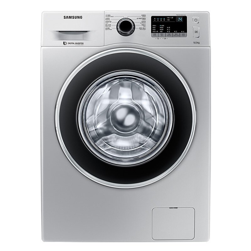 三星（SAMSUNG）WW90J3230GS/SC 9公斤滚筒洗衣机全自动 婴儿洗 智能变频