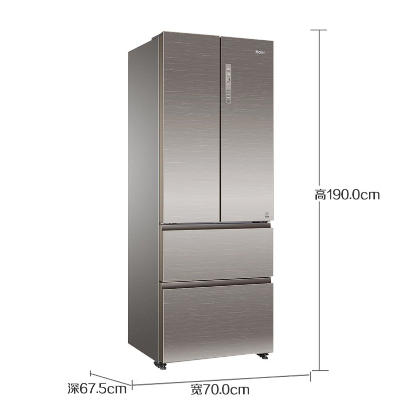 海尔冰箱BCD-430WDGR