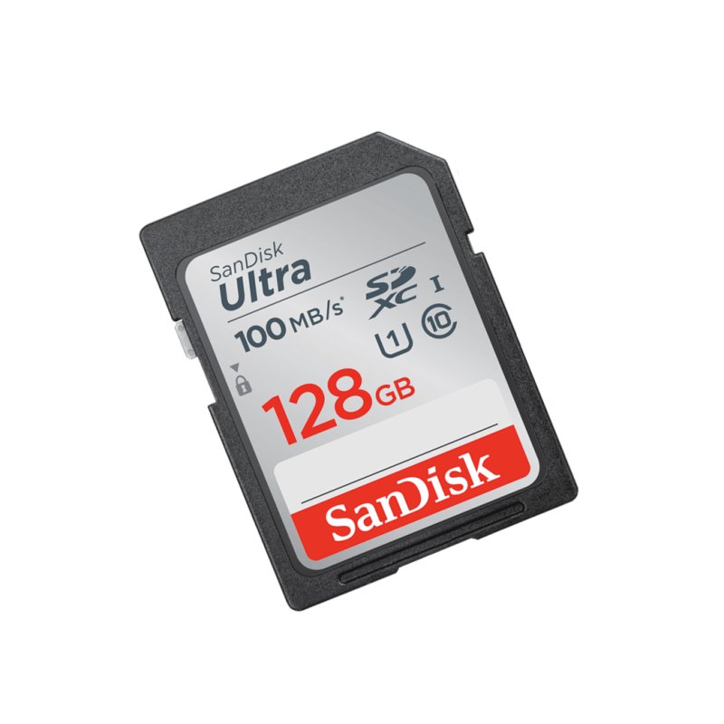 闪迪（Sandisk）128GB SD卡 读100MB/s CLASS10 单反 微单 相机 内存卡 存储卡高速SDXC