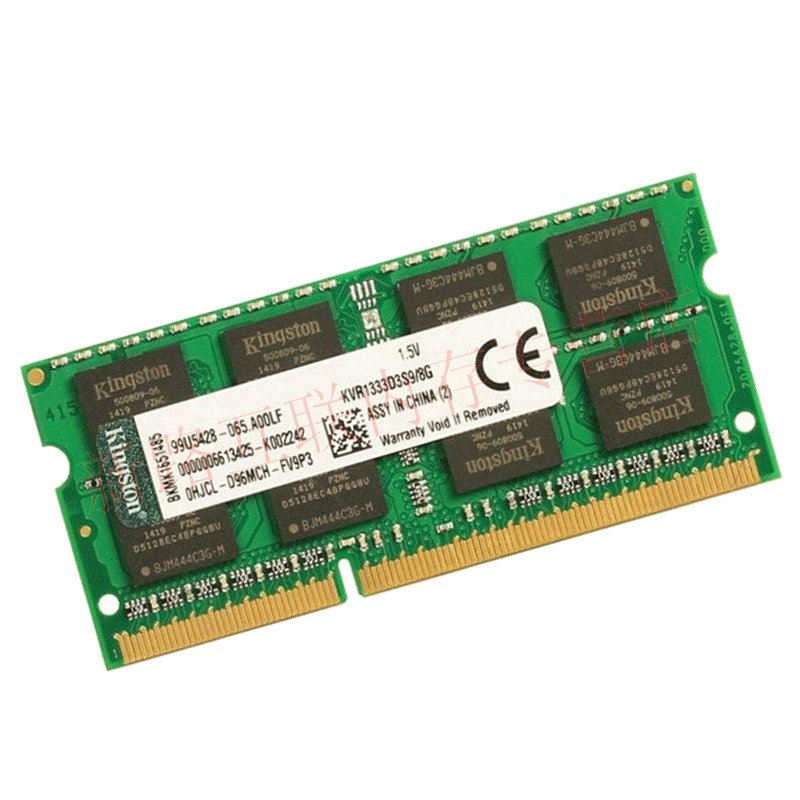 金士顿（kingston）8G DDR3 1333 笔记本内存条 KVR1333D3S9/8G