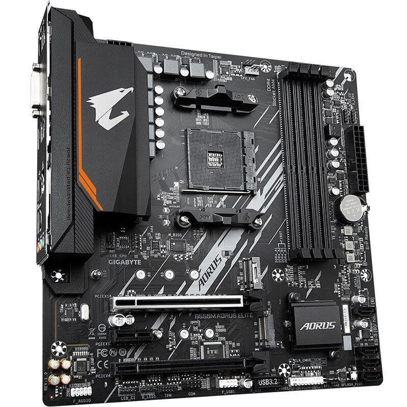 技嘉 B550M AORUS ELITE小雕主板 +AMD R7 5800X 主板CPU套装 套餐八