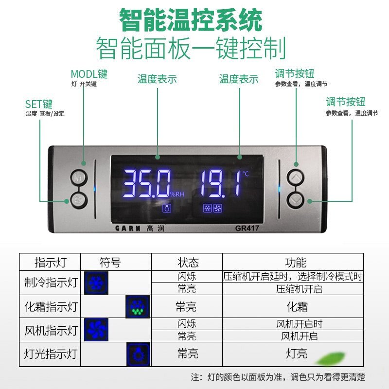 lecon乐创药品阴凉柜 GSP认证医用柜恒温冷藏柜单门立式侧开门药房药品柜冰吧机 三门全钢门