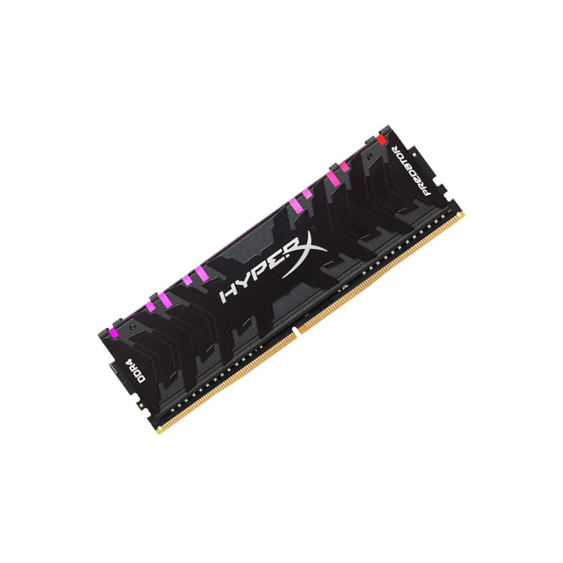 金士顿(Kingston)骇客神条 Predator系列DDR4 3600 32G(8Gx4)台式机电脑内存RGB灯条