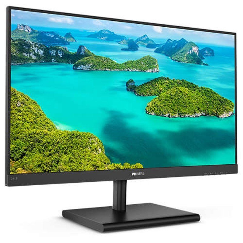 飞利浦/PHILIPS 241E1S 23.8英寸 75HZ 1080P全高清IPS屏液晶显示器 HDMI接口