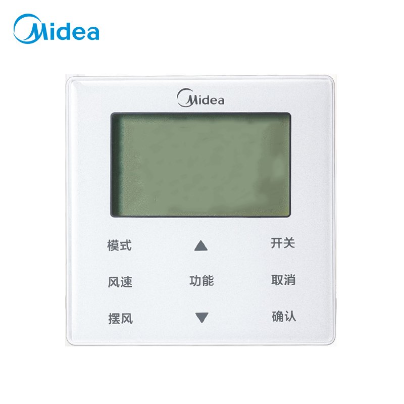 美的（midea）中央空调线控器 KJR-29B/BK 液晶显示 一键26℃ 包邮