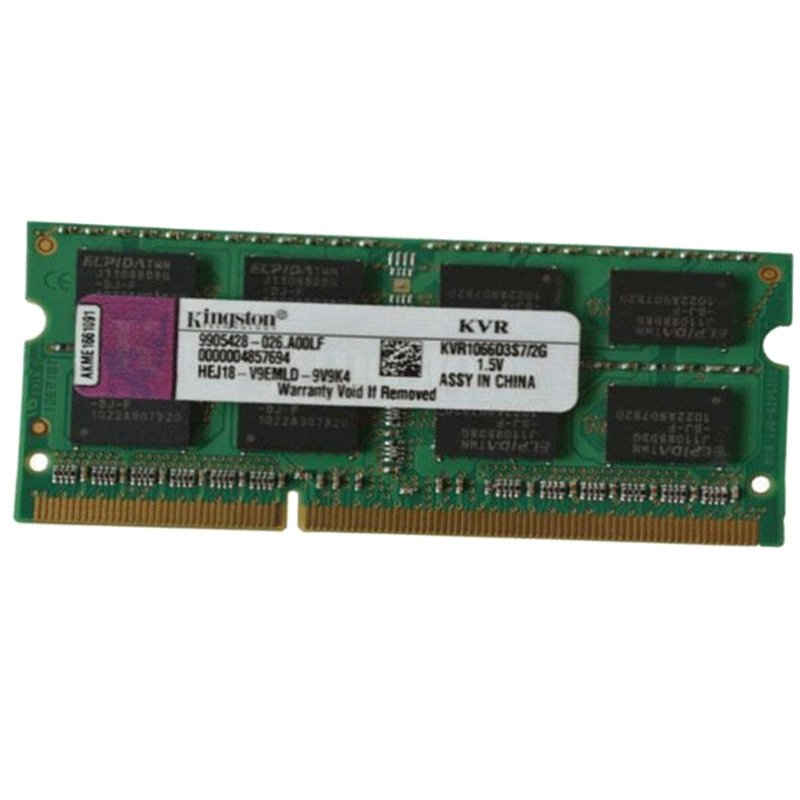 金士顿(Kingston) DDR3 2G 1066 1067笔记本电脑内存条2g PC3-8500S