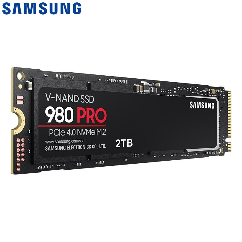 三星（SAMSUNG）2TB SSD固态硬盘 M.2接口(NVMe协议PCIe 4.0 x4) 980 PRO