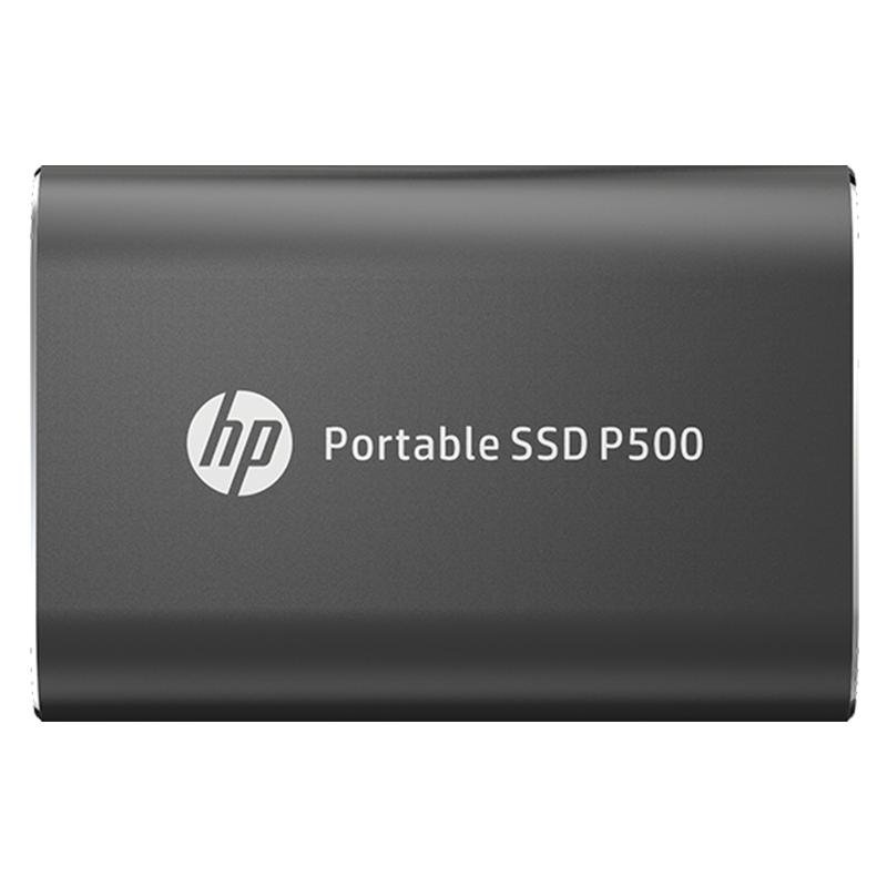 HP 惠普P500 USB3.1 120GB 高速传输移动固态硬盘 传输速度高达370MB/s 黑色