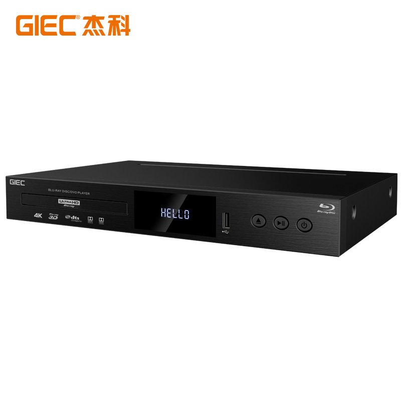 GIEC杰科BDP-G5300真4K UHD蓝光播放机dvd影碟机高清硬盘播放器cd全区家用HDR蓝光DVD 官方版