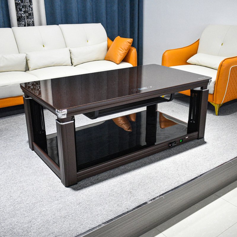 美之家电暖桌取暖桌电暖炉升降电暖茶几烤火桌家用长方形电炉桌子客厅