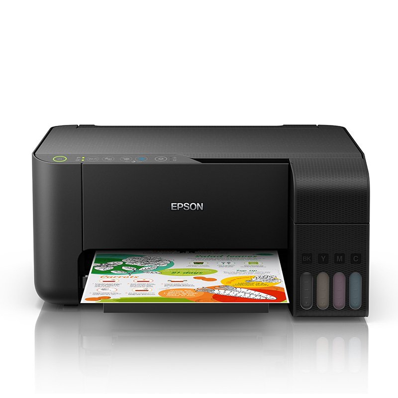 爱普生Epson L3158原装连供彩色一体机 套餐一