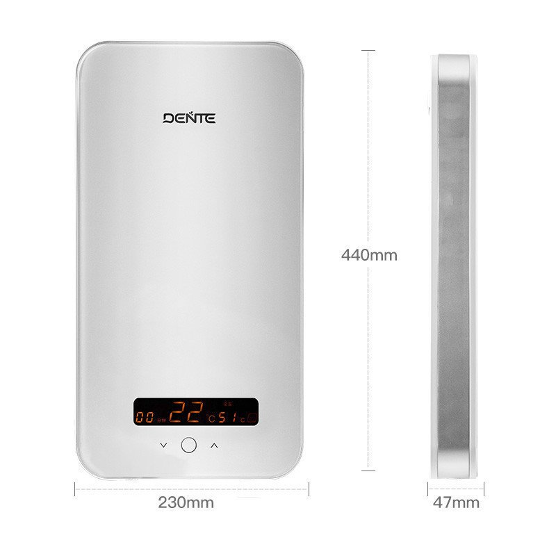 德恩特（dente）即热式电热水器DTR/302H 变频恒温8500w