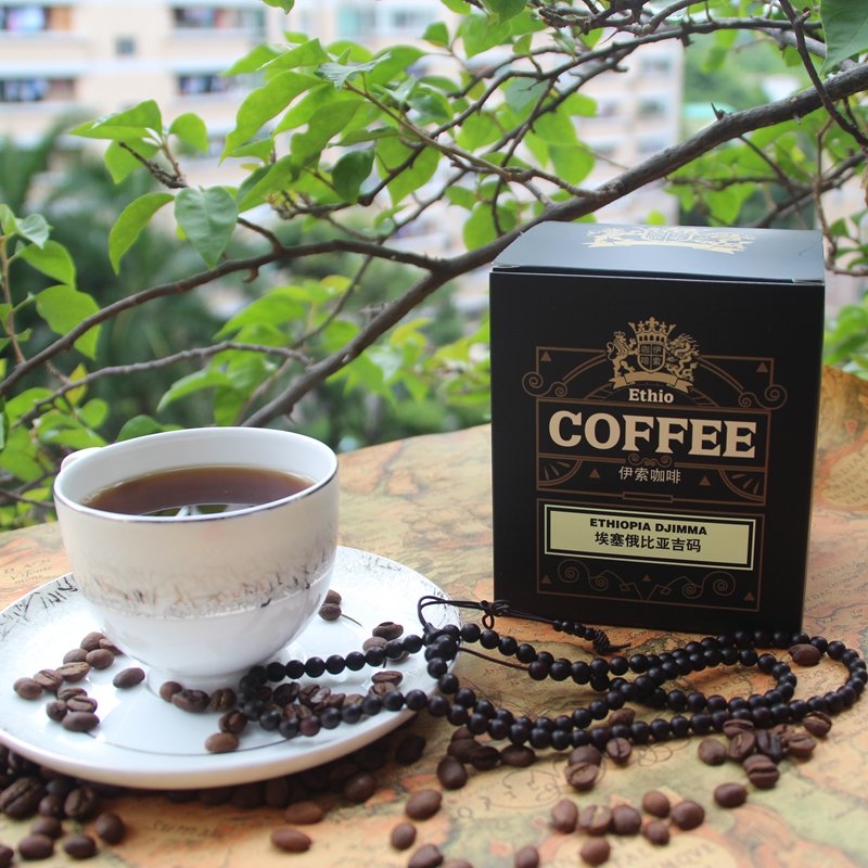 伊索咖啡ETHIO COFFEE 咖啡挂耳包-埃塞俄比亚吉玛（12gx5包）