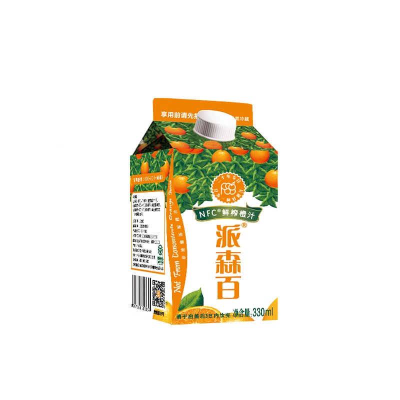 派森百NFC橙汁330ml*6盒