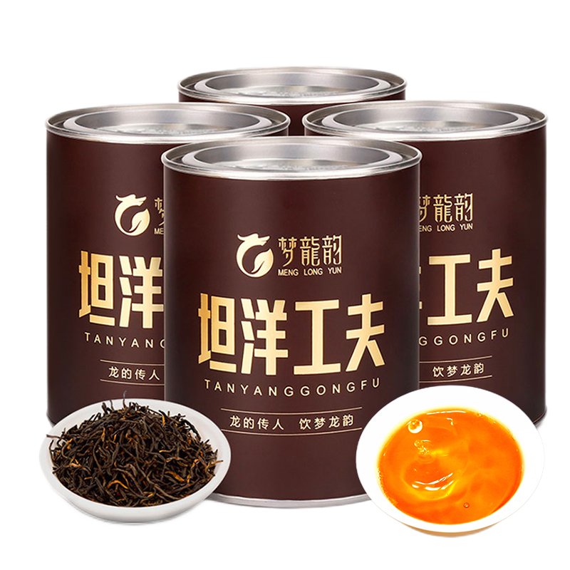 【中华特色】宁德馆 梦龙韵 红茶 茶叶 坦洋工夫红茶 2017年新茶 礼盒装