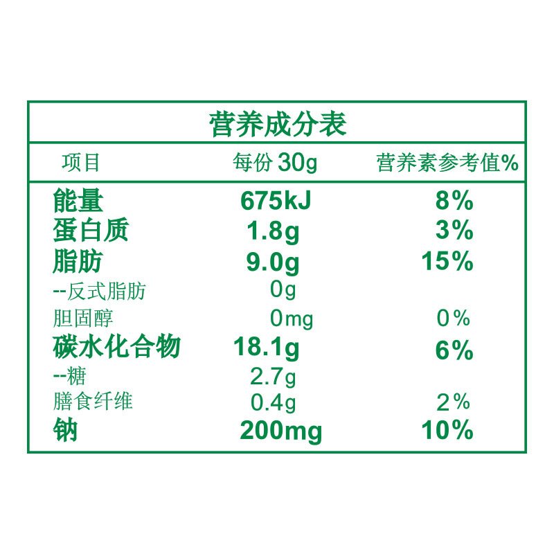 上好佳玉米口味田园泡芙80g