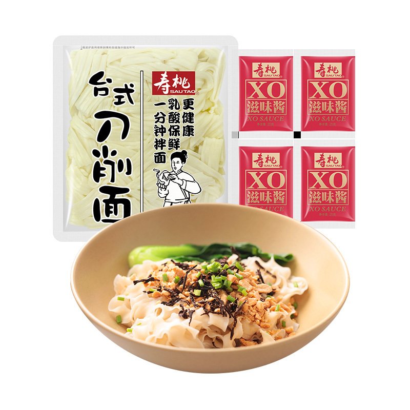 寿桃刀削面180g*8包赠XO酱8包