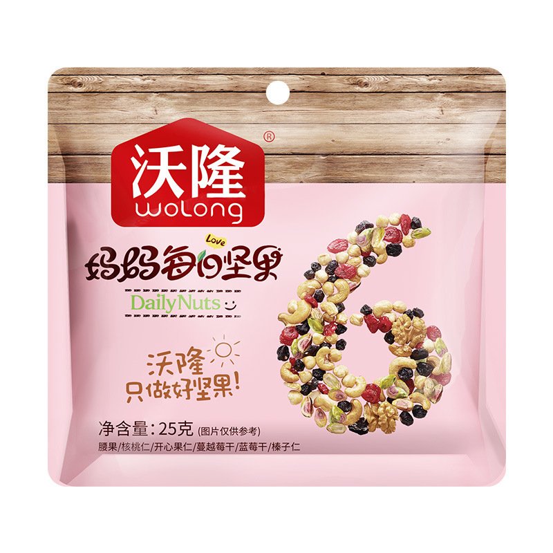 沃隆 妈妈每日坚果7包 175g（25g*7包）