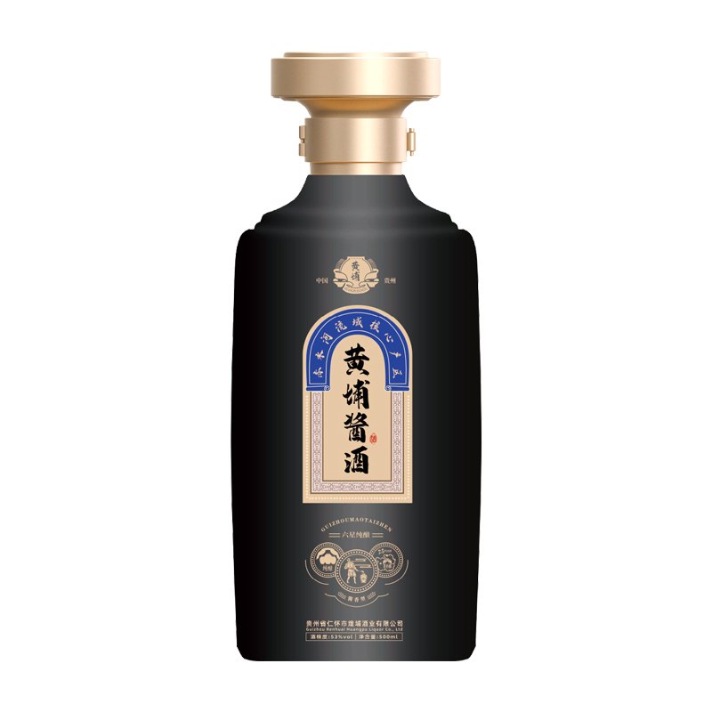 黄金酱酒 黄埔酱酒六星 53度 500ml/瓶