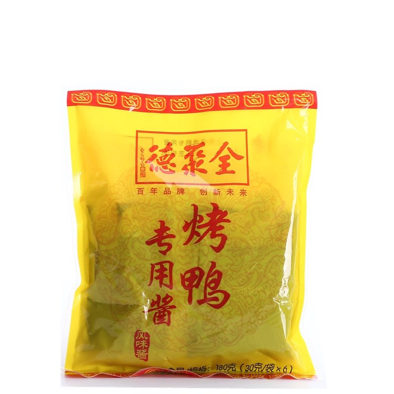 全聚德烤鸭专用酱180g 北京特产 甜面酱烤鸭酱 北京烤鸭专用酱 厨房调味品调味酱