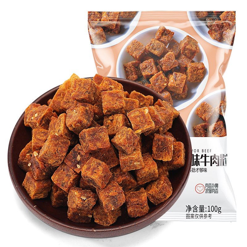 欧贝拉牛肉粒【五香味】100g.