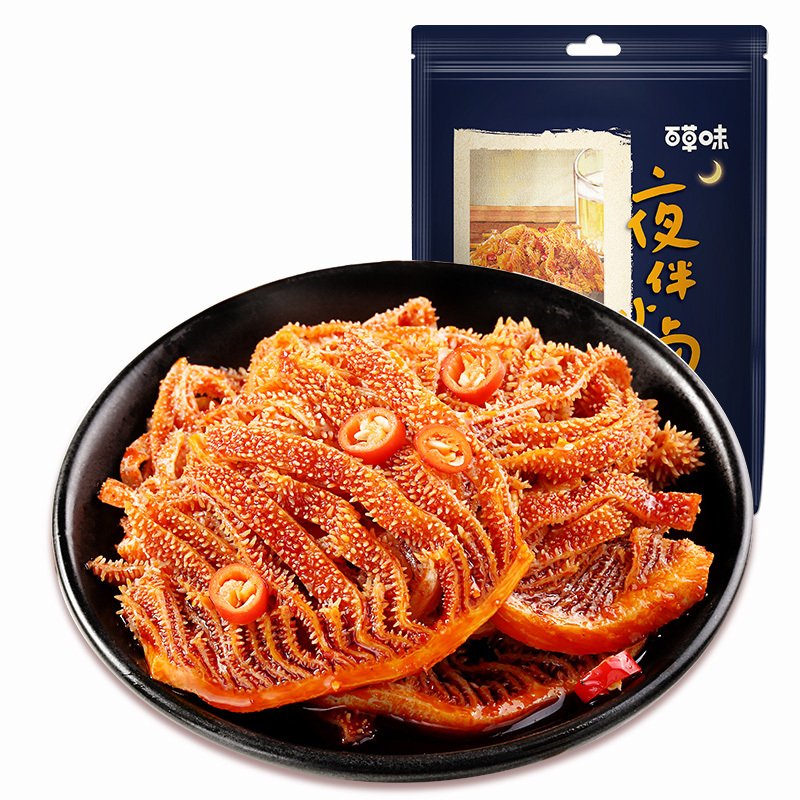 【弹脆牛百叶70g】四川特产休闲零食麻辣牛百叶小包装熟食