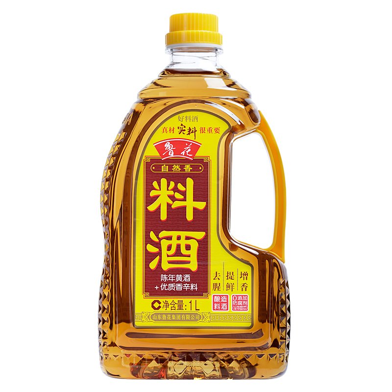 鲁花 自然香料酒1L