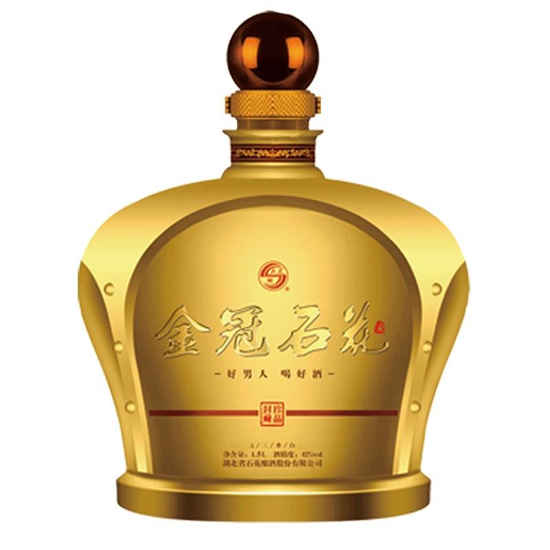 石花金冠 42度 三香型白酒 1500ml*4瓶 湖北白酒粮食酒